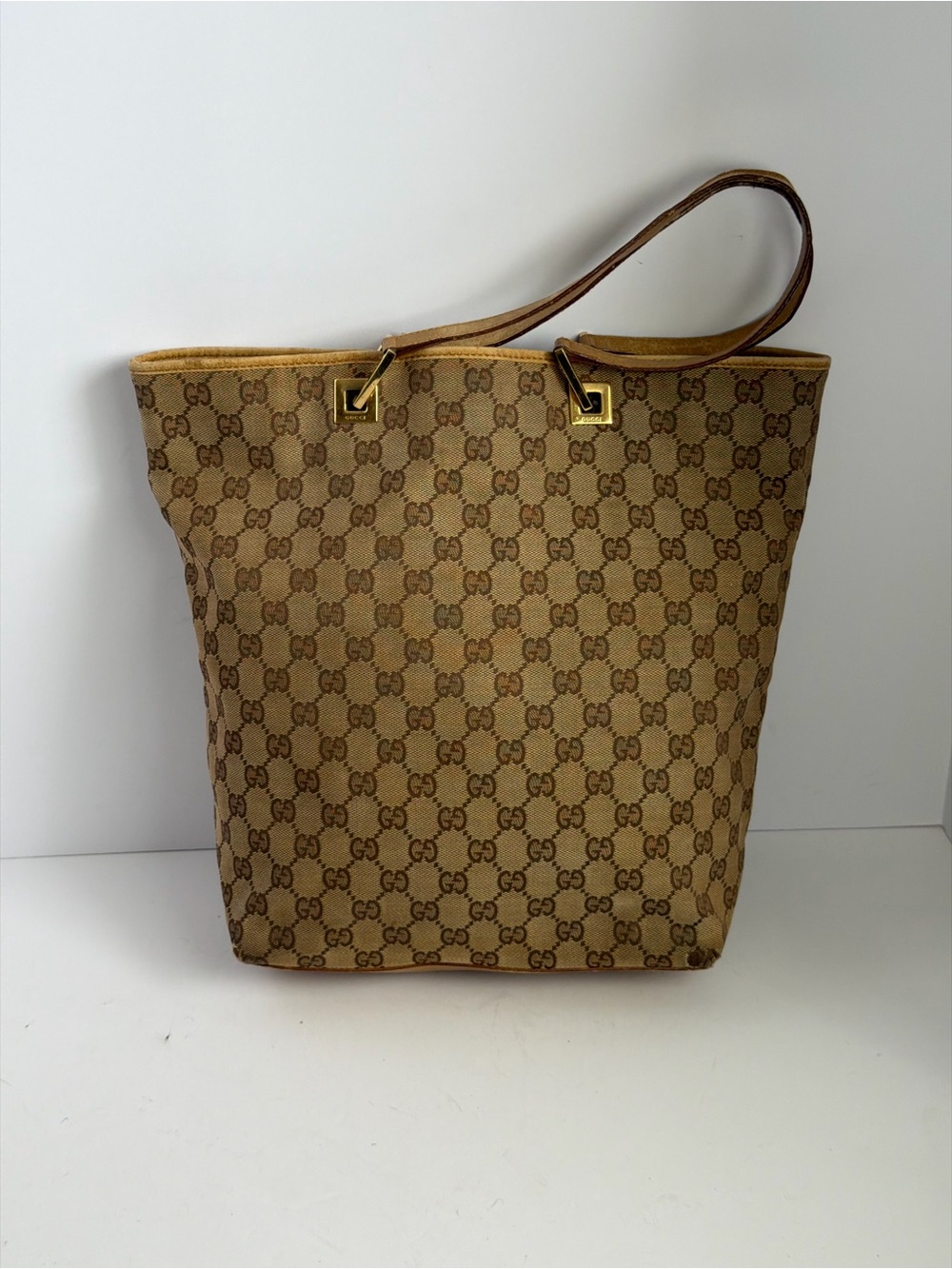 Gucci GG Monogram Canvas Tote Bag